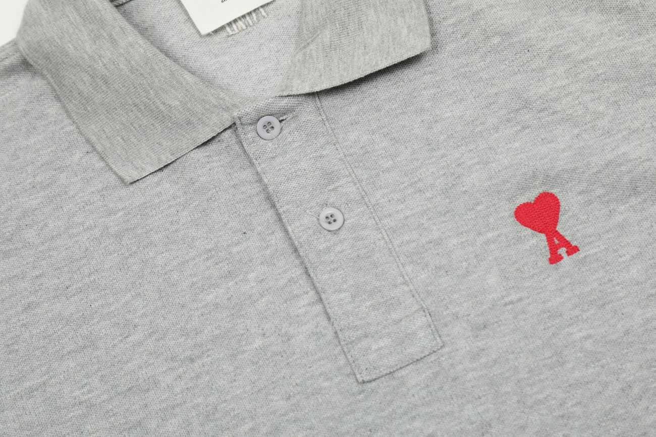 Ami Paris De Coeur Polo Shirt (12) - www.newkick.vip